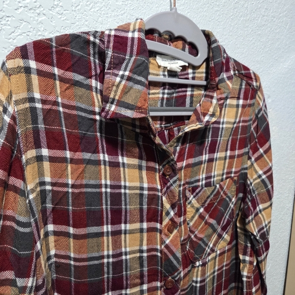 Beachlunchlounge Multicolor Plaid Shirt - Picture 4 of 6